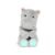 B. Toys Plush Hippo Gerry Dark Grey - Image 3