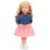 Our Generation Doll Emily Blonde Denim Skirt - Image 2