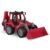 Driven Backhoe Loader Red Midrange Toy - Image 4