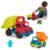 B. Toys Dump Trucks Large Small Handle Set - Image 2