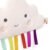 B. Toys Crinkly Cloud Sensory Baby Toy - Image 3