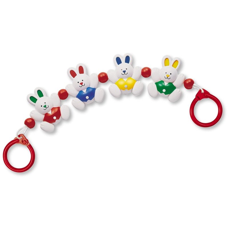 51-Cq-Ammz-KYL.jpg TOLO Little Rabbits Pram Toy - Image 1