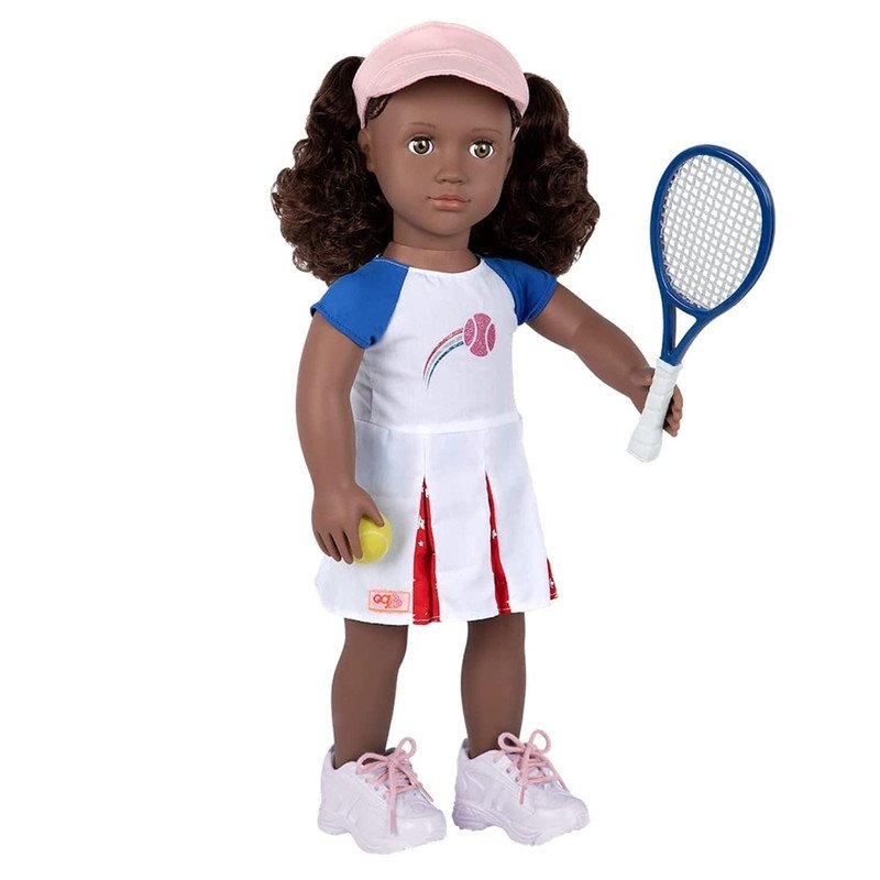 61-Aw-UFtv-NYL.jpg Our Generation Tennis Champion Doll Imene - Image 1