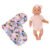 Baby Doll Hazel Eyes Floral Swaddle Set