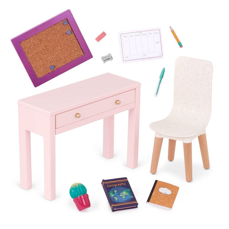 716umh-Hp-Zz-L.jpg Our Generation Office Set Desk Accessories - Image 1