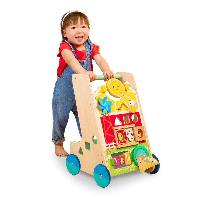 71tc01z49e-L.jpg Battat Sunshine Farm Activity Walker - Image 1