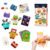 Fine Motor Wooden Lacing Toy Animals