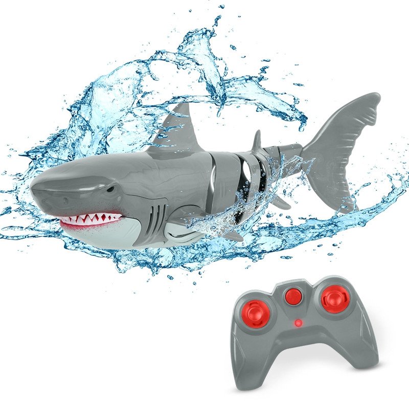 814c-bq-Lkv-L.jpg Terra RC Shark Great White Toy - Image 1