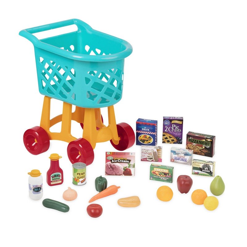81c16at-BZe-L.jpg Battat Grocery Cart - Image 1