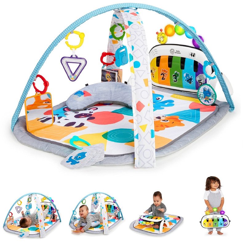 81u-Qm-TEJRAL.jpg Baby Einstein 4-in-1 Music Gym - Image 1