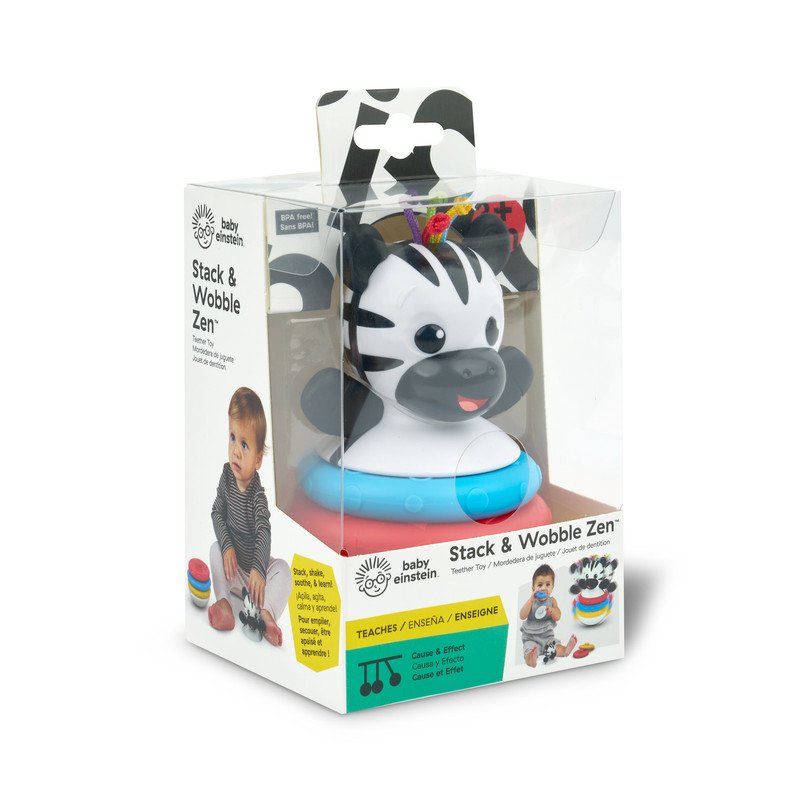 16709-BE-TOY-PACKOUT-733.jpg Stack & Wobble Zen™ Teether Toy - Image 1