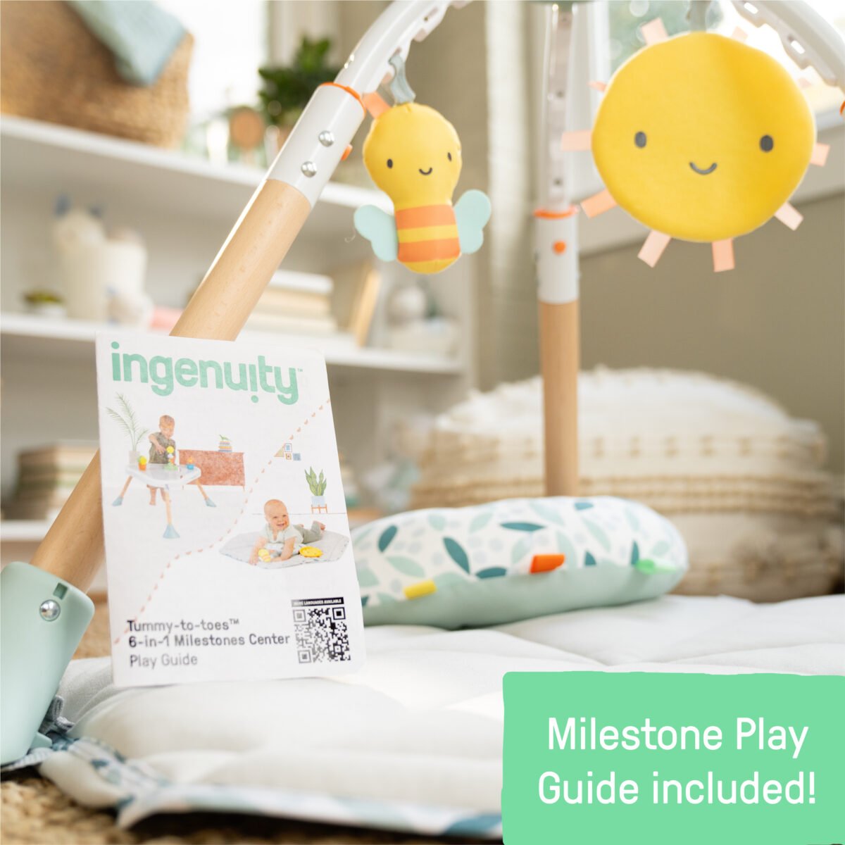 ING Tummy-to-Toes  6IN1 ACTIVITY CENTER: CHIC BOUTIQUE - Image 5