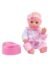 BAMBOLINA 30CM SOFT DOLL WITH BOTTLE & TOWEL ON PLATFORM - Image 2