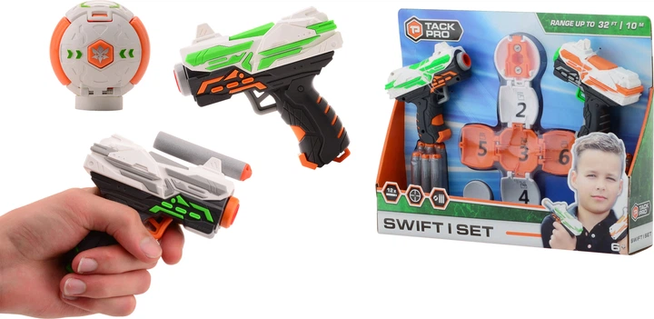 352595235 Tack Pro® Swift I set with 12 darts, 11cm and target ball - Image 1