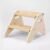 WOODEN STEP STOOL, IVORY - Image 2