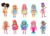 Dreameez 10pk Mini Fantasy Dolls set
