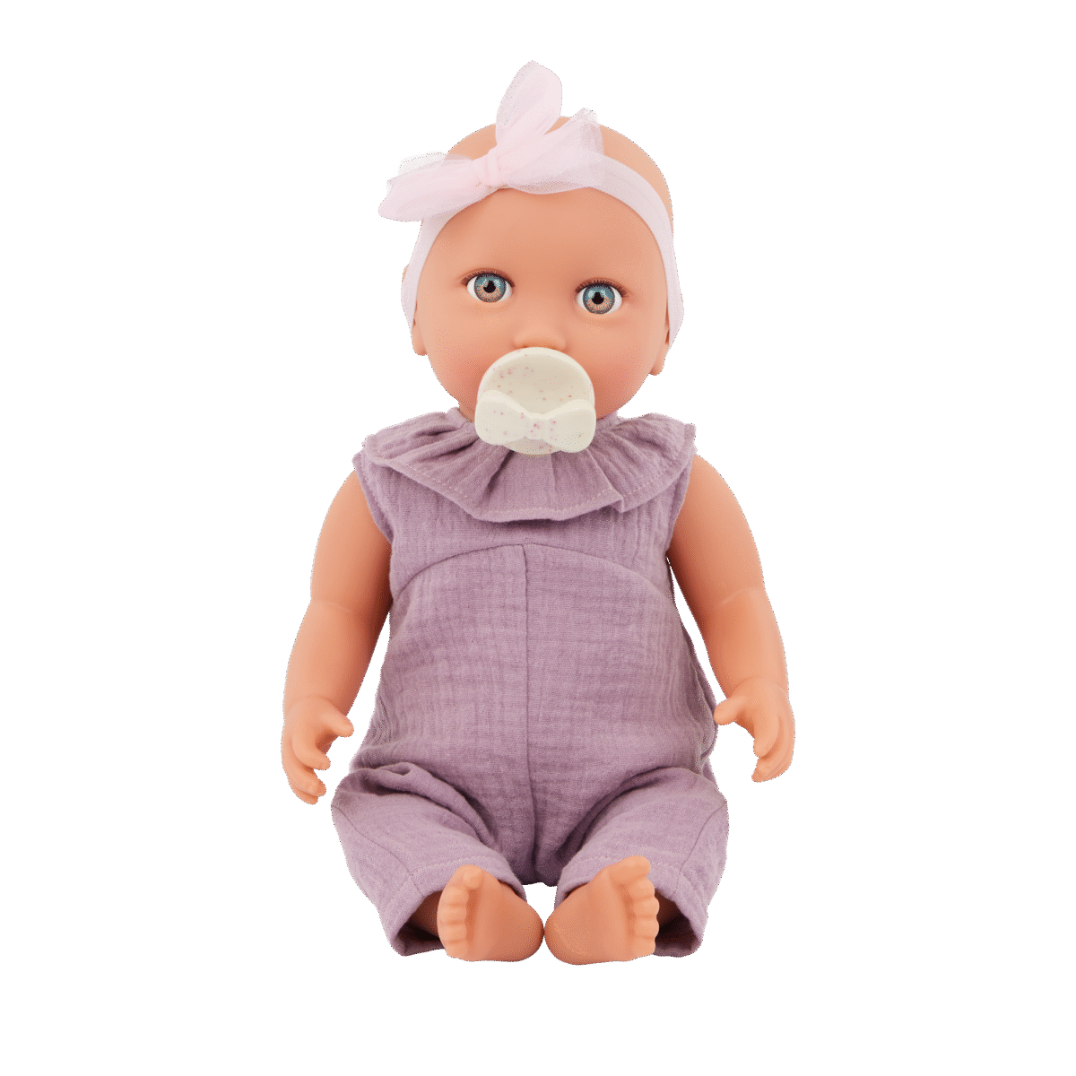 14"Doll W/ Lilac Jumper - Image 2