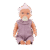 14"Doll W/ Lilac Jumper - Image 2