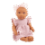 14"Doll W/Pink Dress Outfit