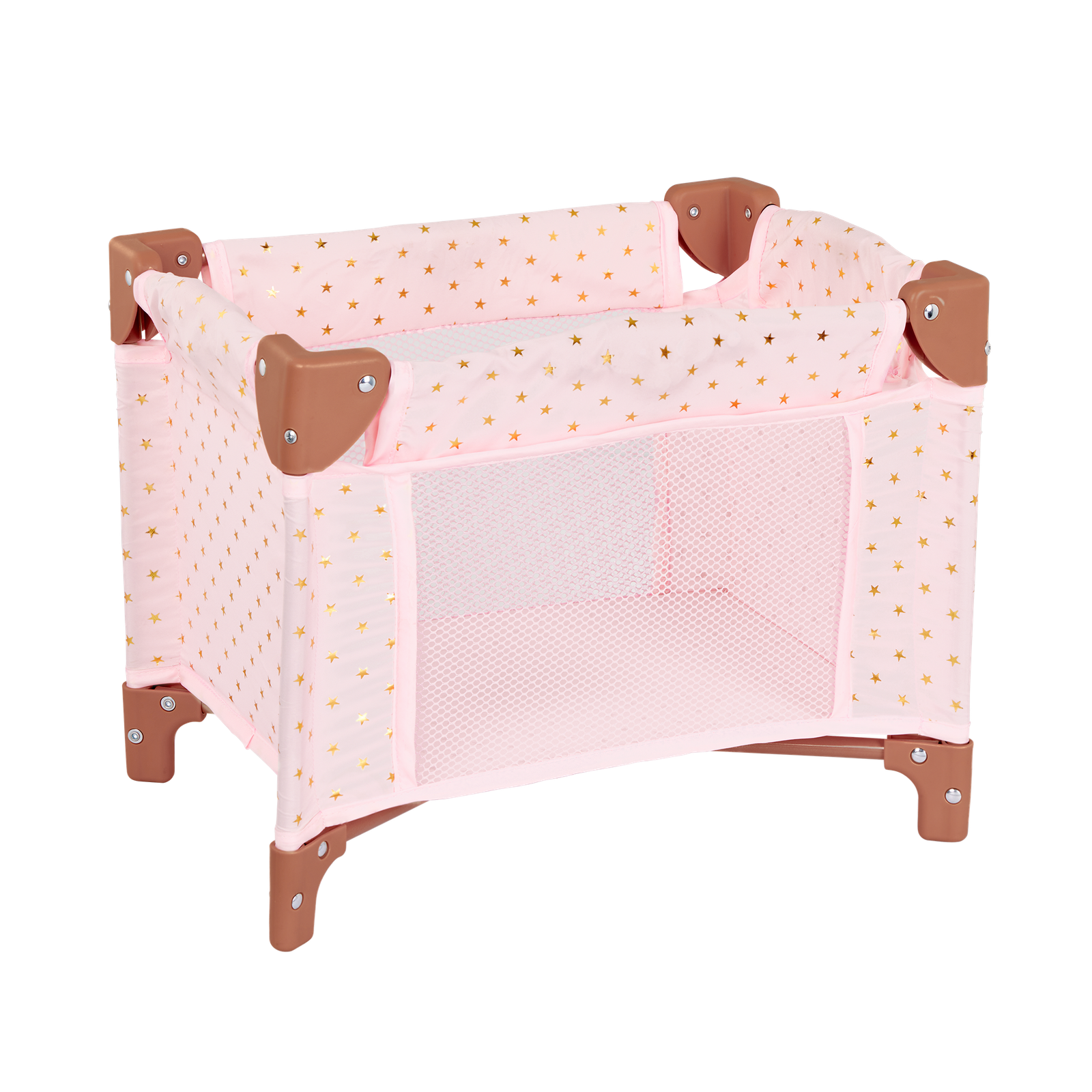 LBY7619-LullaBaby-Doll-Playpen.png 14" Baby Doll Folding Playpen - Image 1