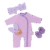 14" Baby Girl Pj Outfit