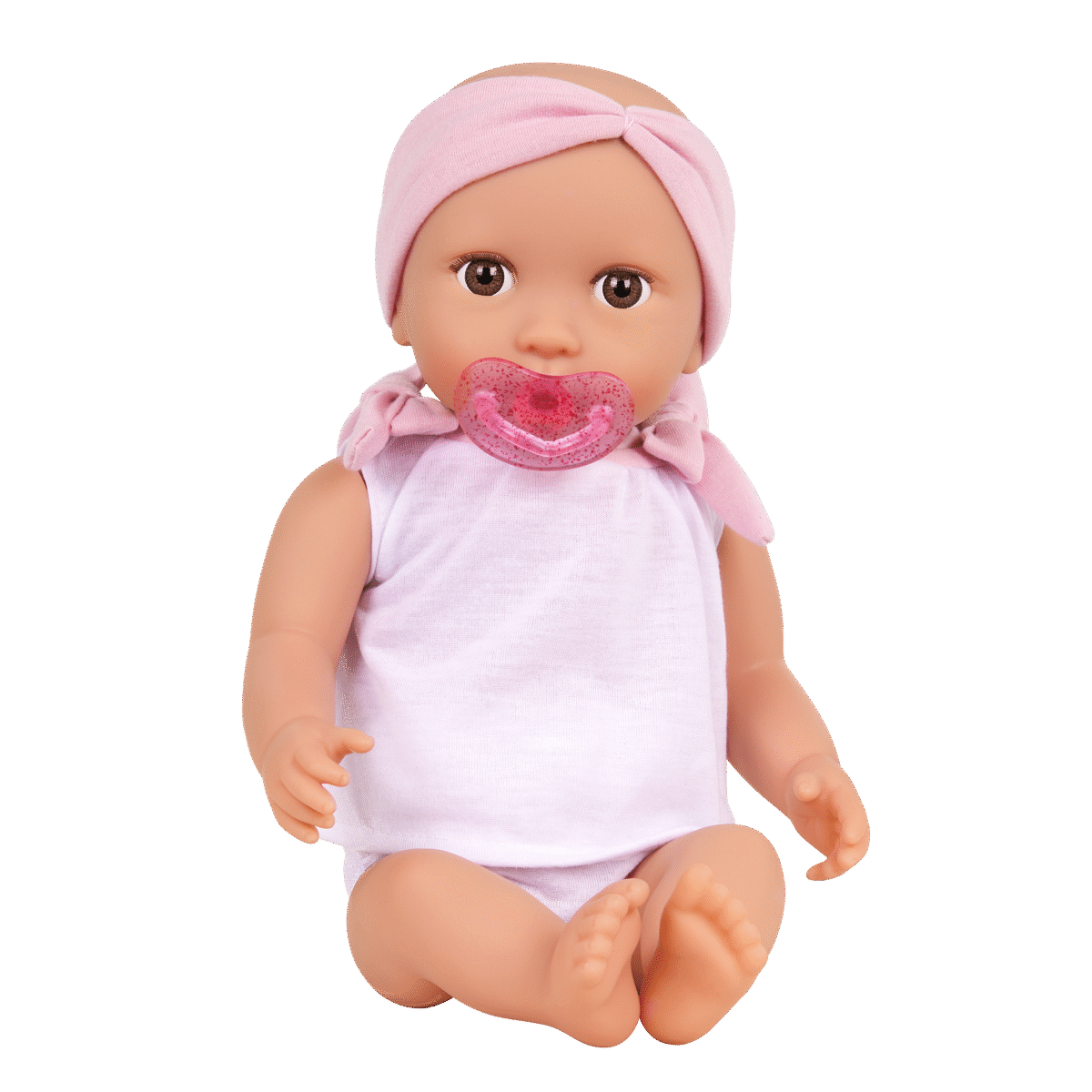 14"Doll W/ Double Stroller & Accessories Set - Image 2