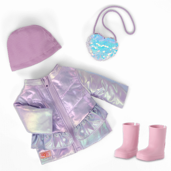 Deluxe Winter Outfit w/ Heart-Shaped Purse