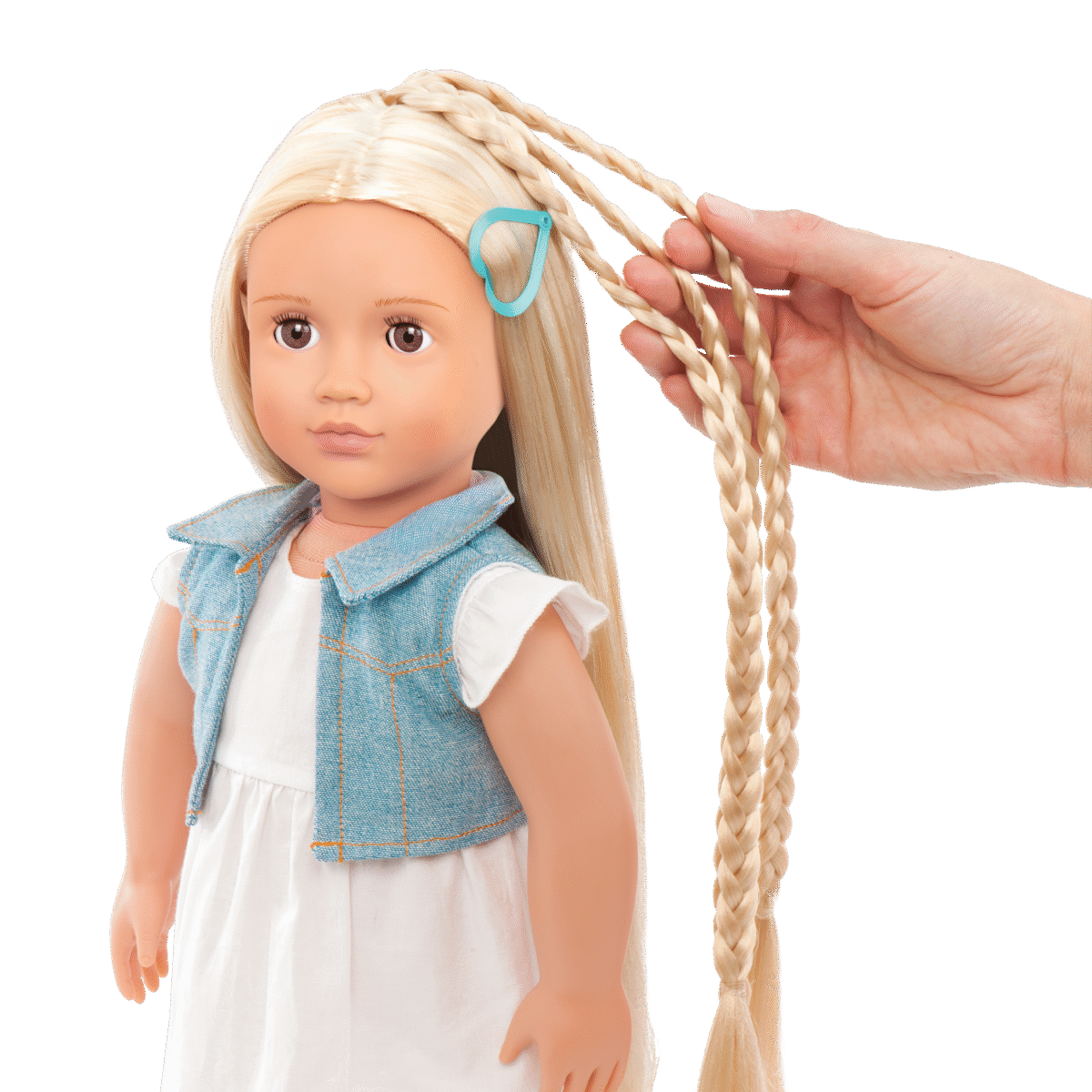 HAIR GROW DOLL, BLOND, PHOEBE - Image 2