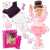 DELUXE SYDNEY LEE  Ballerina DOLL & BOOK