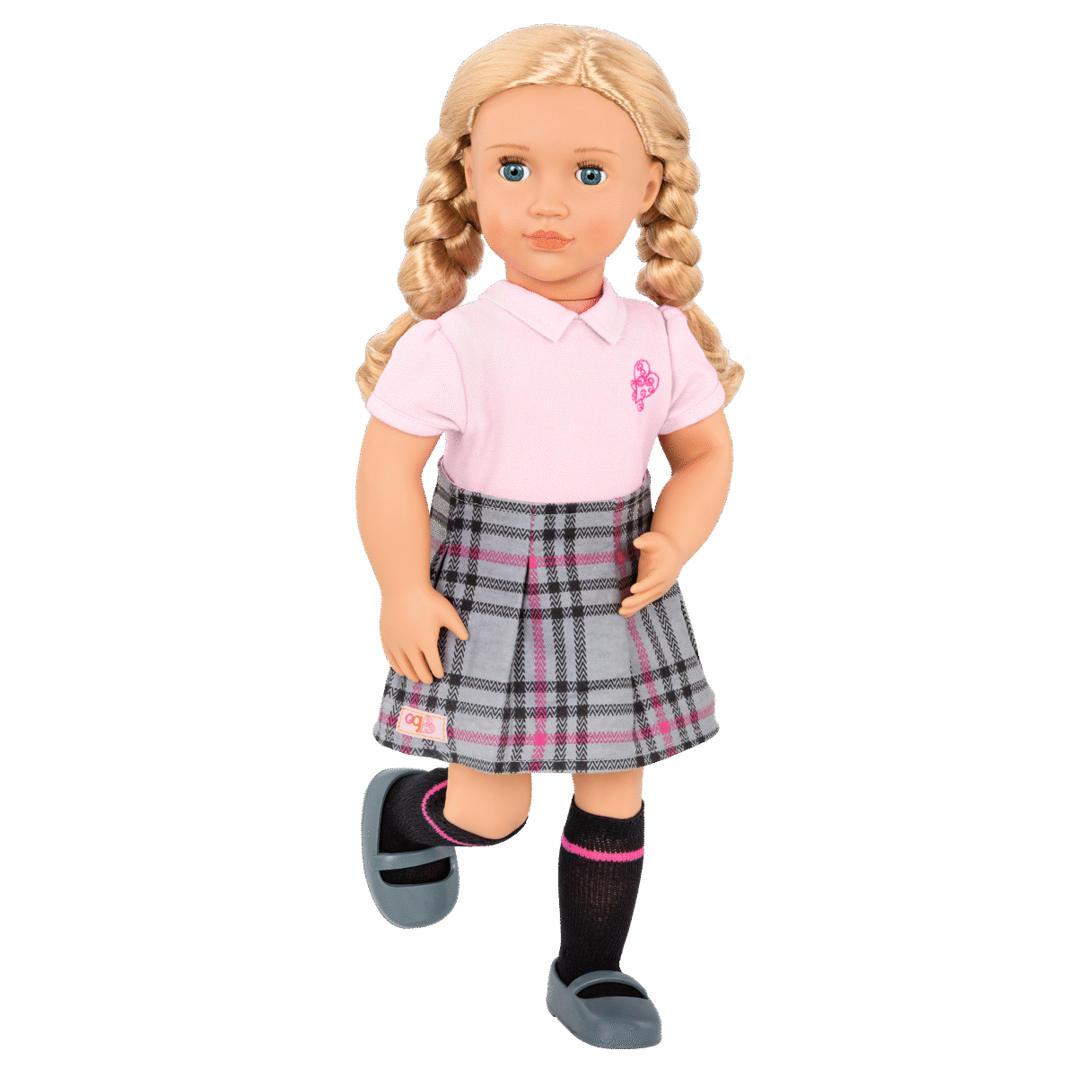 DELUXE SCHOOL GIRL DOLL W/ BOOK, HALLY - Image 3