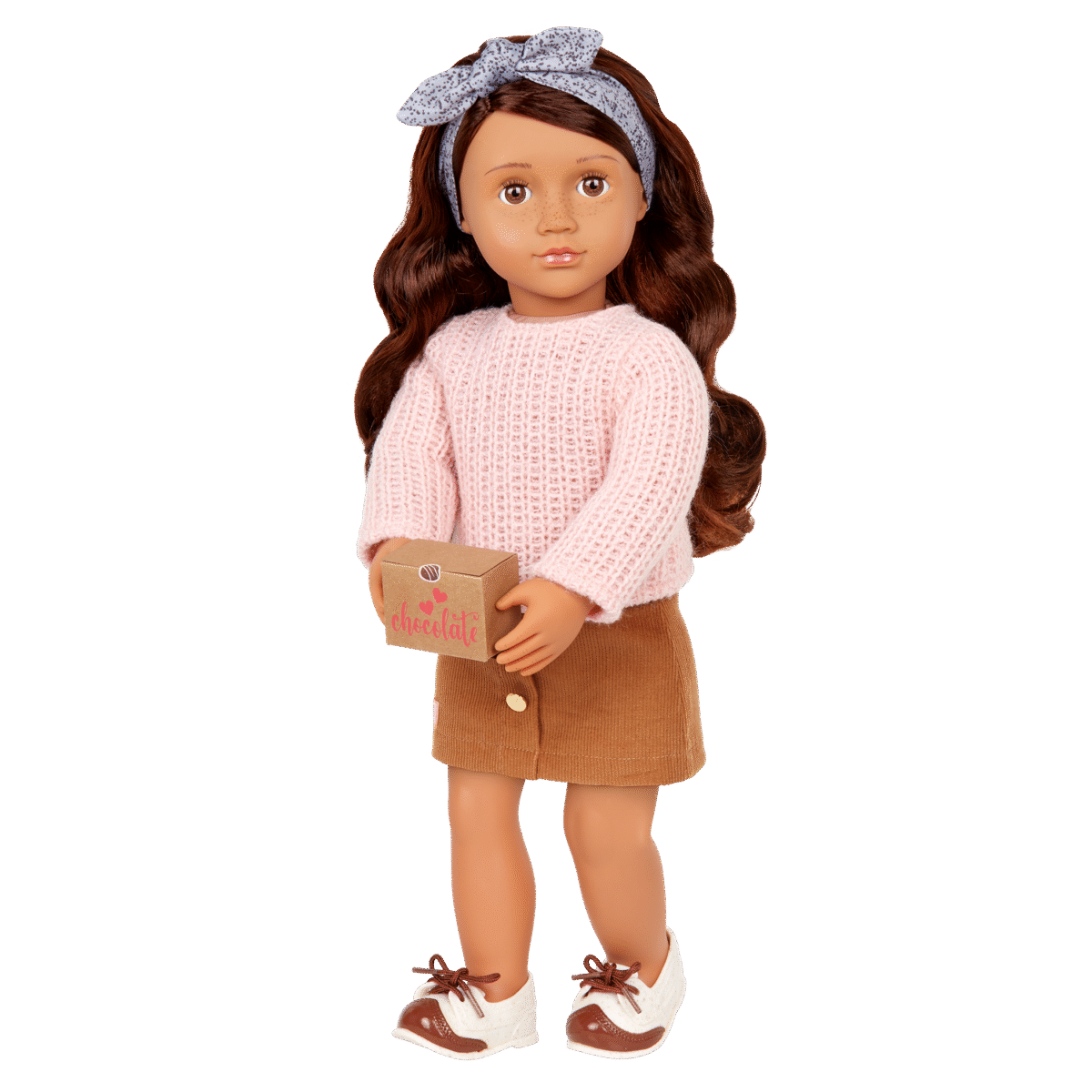 Deluxe Chocolate Doll w/o Book, Coco - Image 2