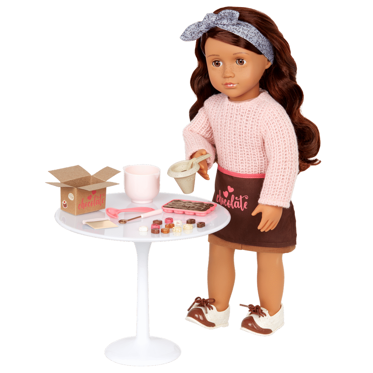Deluxe Chocolate Doll w/o Book, Coco - Image 3