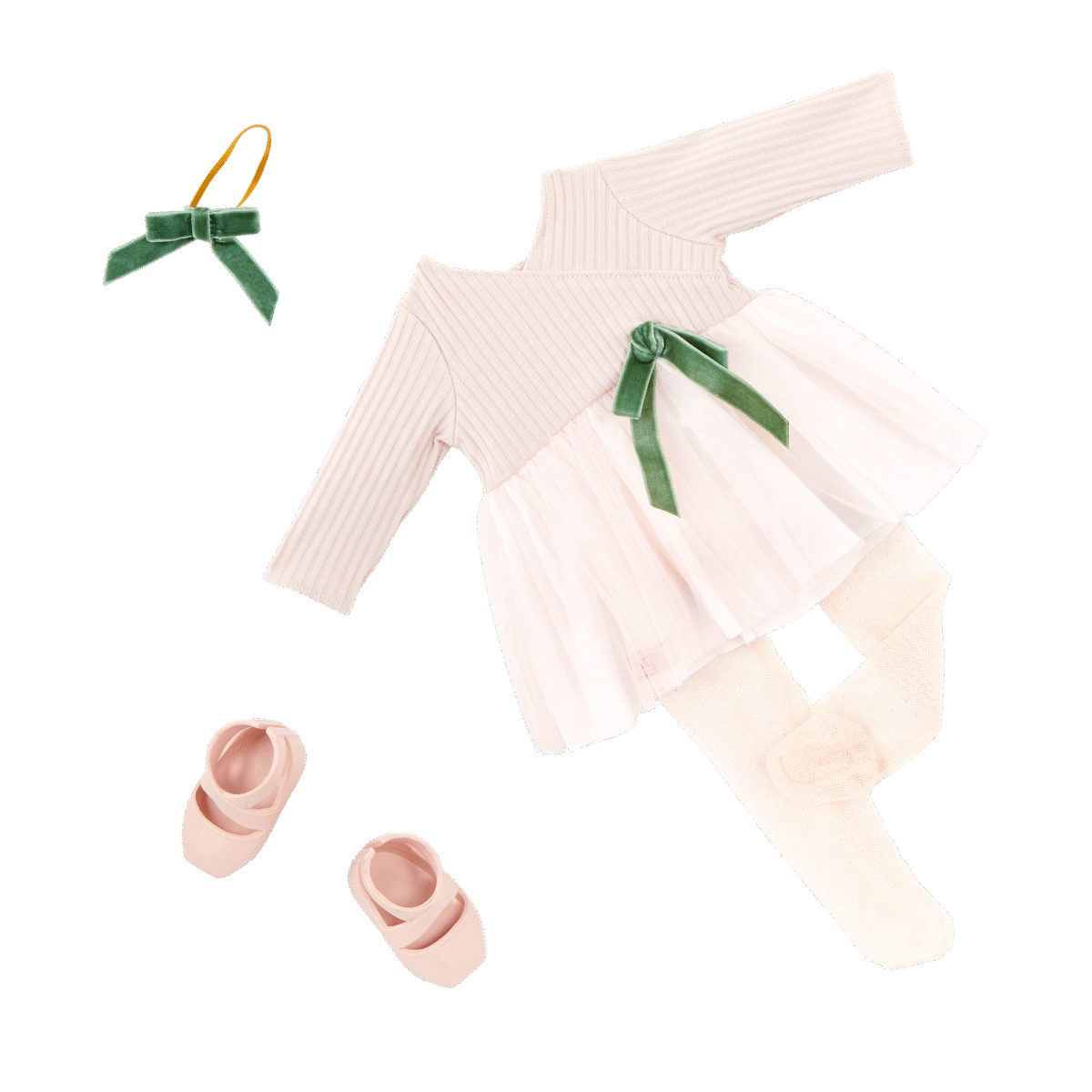 Doll w/ Ballet Outfit, Ballerina Doll Carlota - Image 3