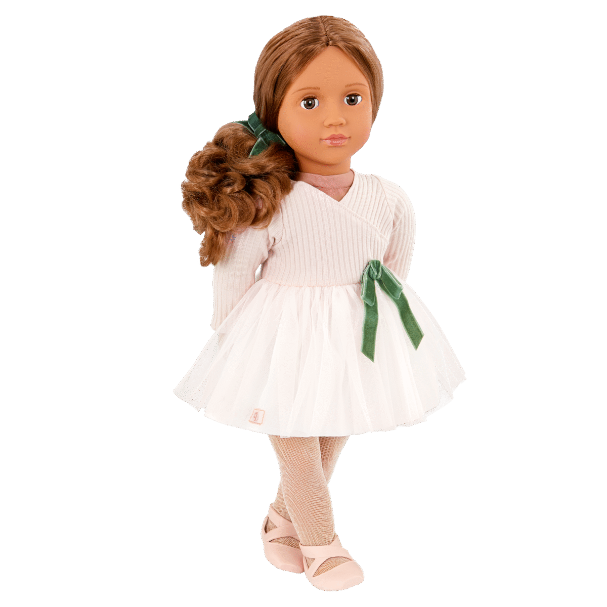 Doll w/ Ballet Outfit, Ballerina Doll Carlota - Image 2