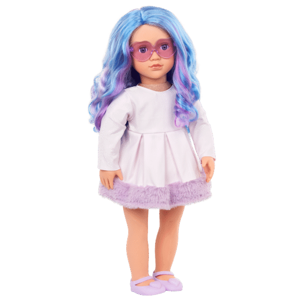 Doll w/ Multi Colored Hair, Veronika