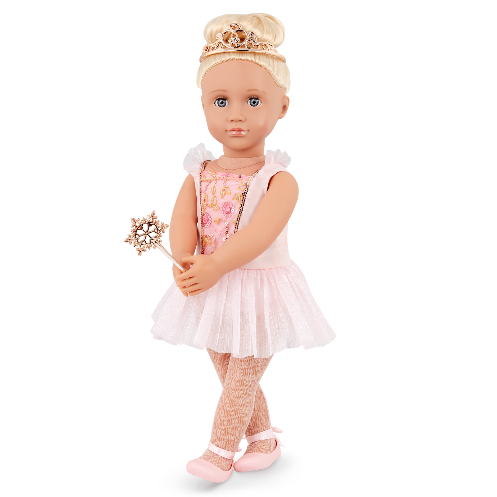 BD31457_PR.png Doll w/Sugar Plum Fairy Outfit & Wand, Lalia - Image 1