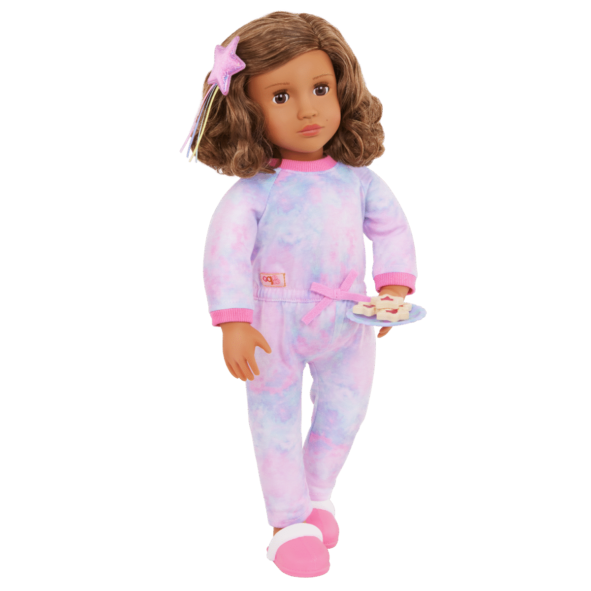 Deluxe Pajama Doll w/Book, Luna and "My Sleepover Dream" - Image 2