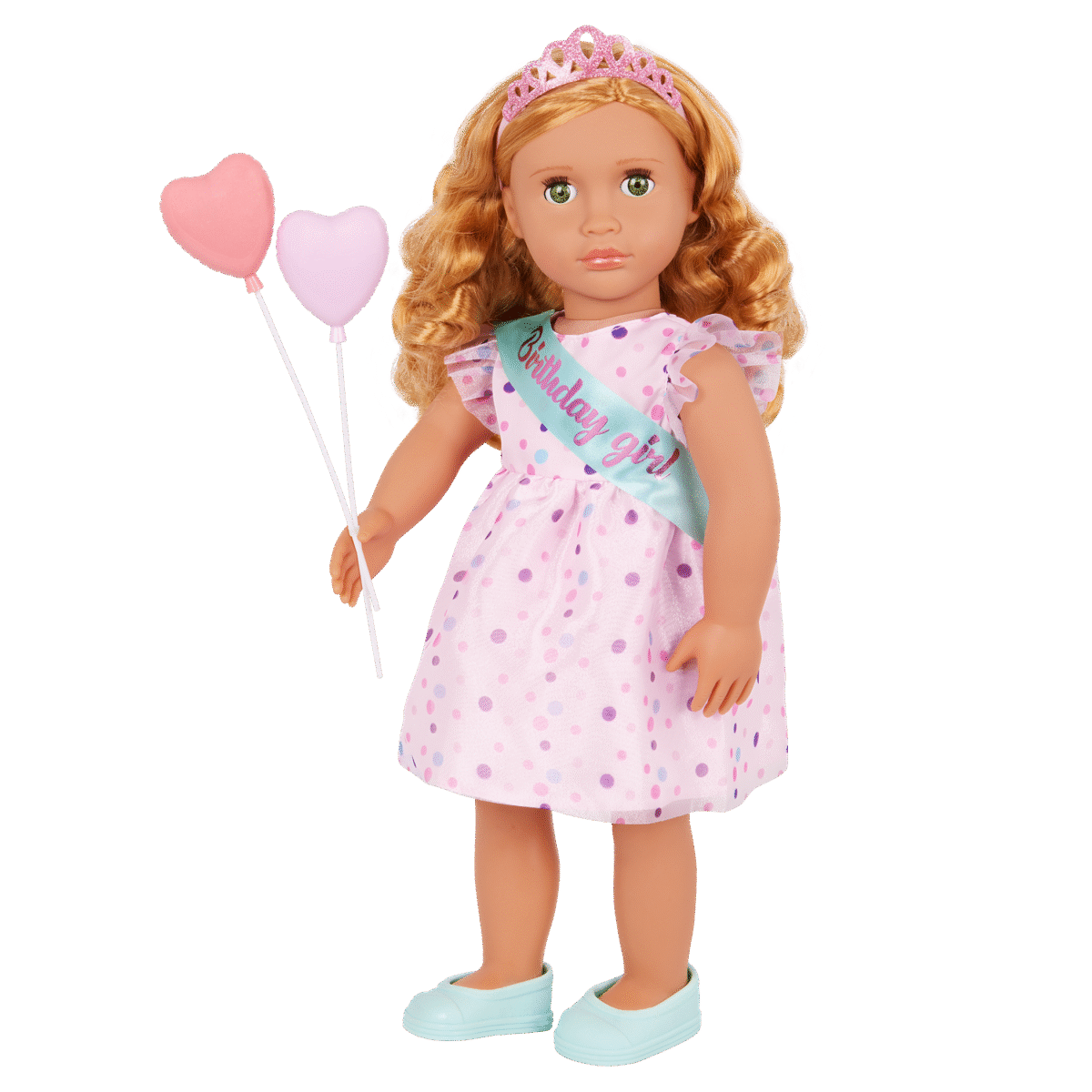 Doll w/Frilly Party Dress & Shoes, Esme - Image 2