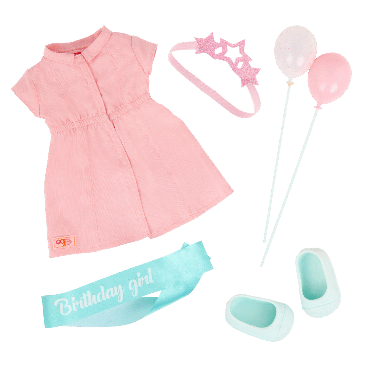 Birthday Doll w/Pink Dress, Brenna - Image 3