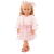 DOLL W/ PINK HOLIDAY DRESS, MIRANDA