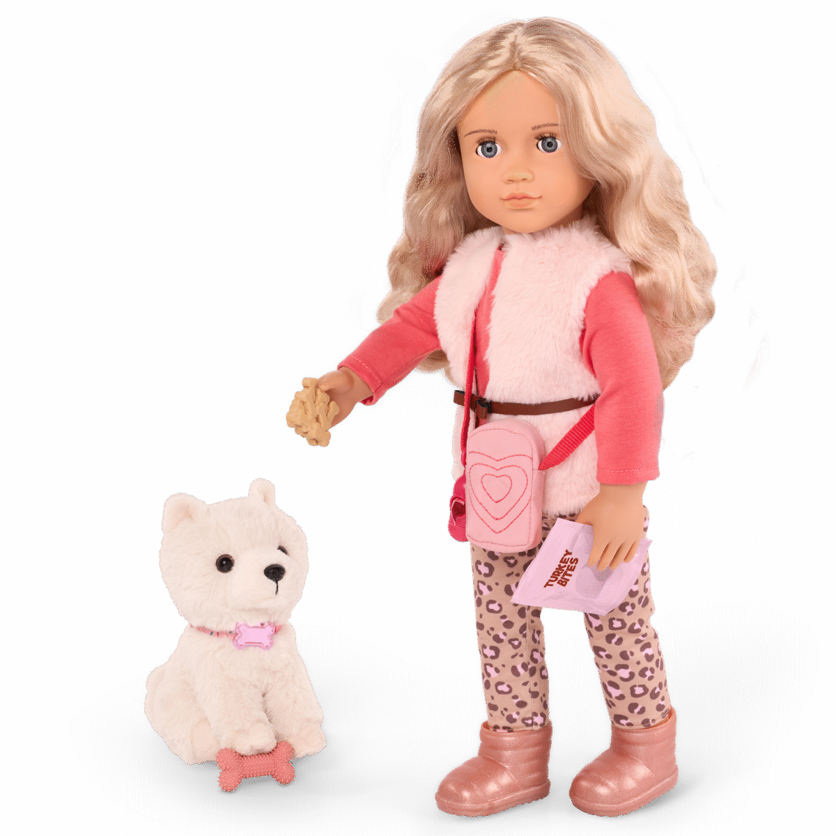 Doll & Shih Tzu Pup w/ Accs, Kinsley & Kenzi - Image 3