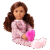 Doll w/ Leopard Pajama & Heart Pillow, Gracia - Image 2
