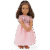 Doll w/ Princess Dress, Doll with Pink Gown & Tiara Estrella