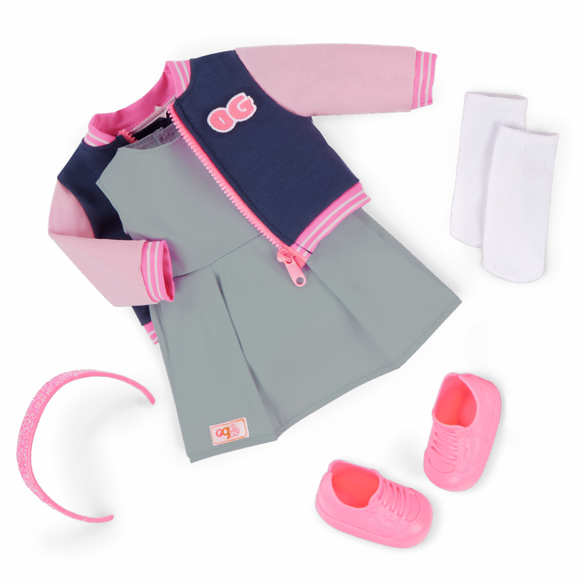 Doll w/ School Outfit and Bomber Jacket, Marisol - Image 3