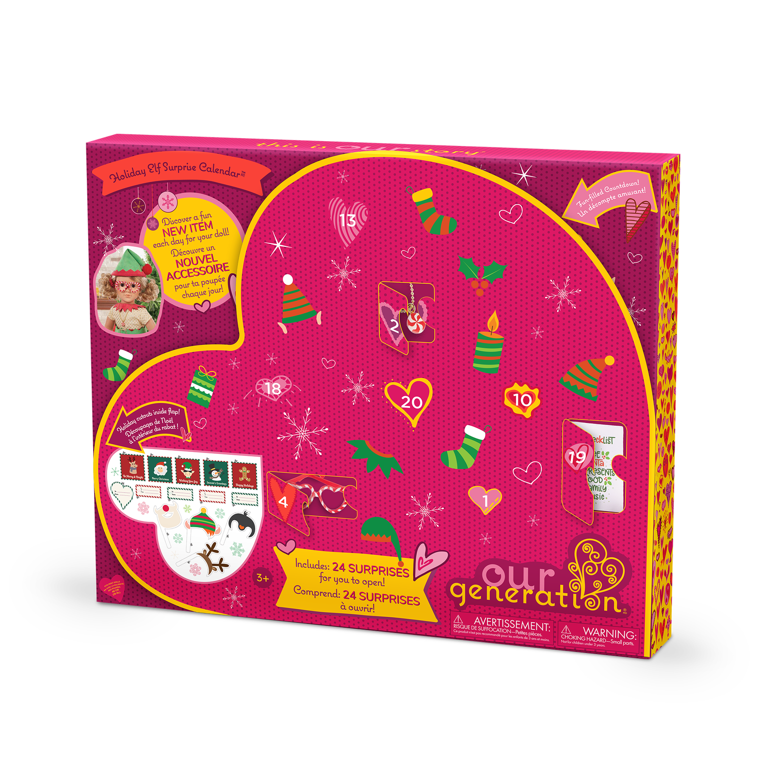 BD35498Z_PKG.png Surprise Calendar - Holiday Elf Theme - Image 1