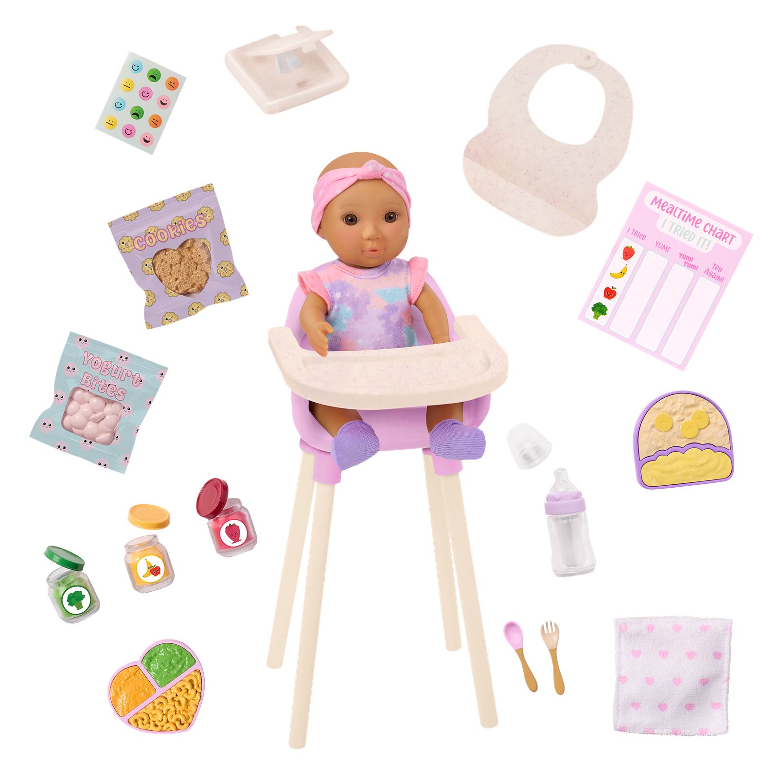 BD35506_PR_HS.png Big/Little Sister Mealtime Playset - Image 1