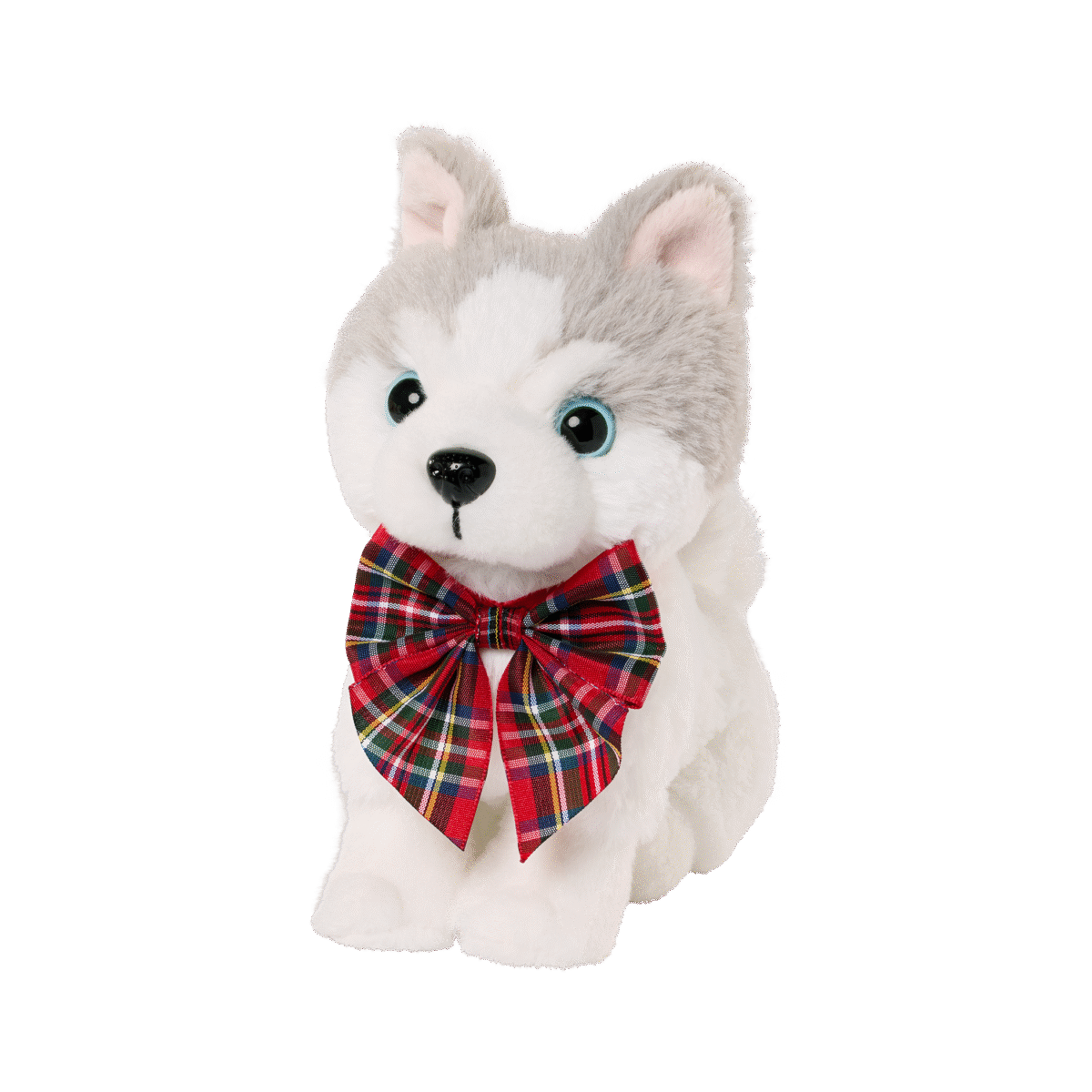 6" Posable Christmas Husky Pup - Image 2