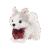 6" Posable Christmas Husky Pup - Image 3