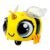 EOLO Toys LTD / JIGGLY BUGS PLAYGROUND  - YELLOW BEE - BLISTER PACK - Image 4