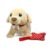 Bambolina / 24CM PLUSH ROCCO WALKING DOG WITH BONE